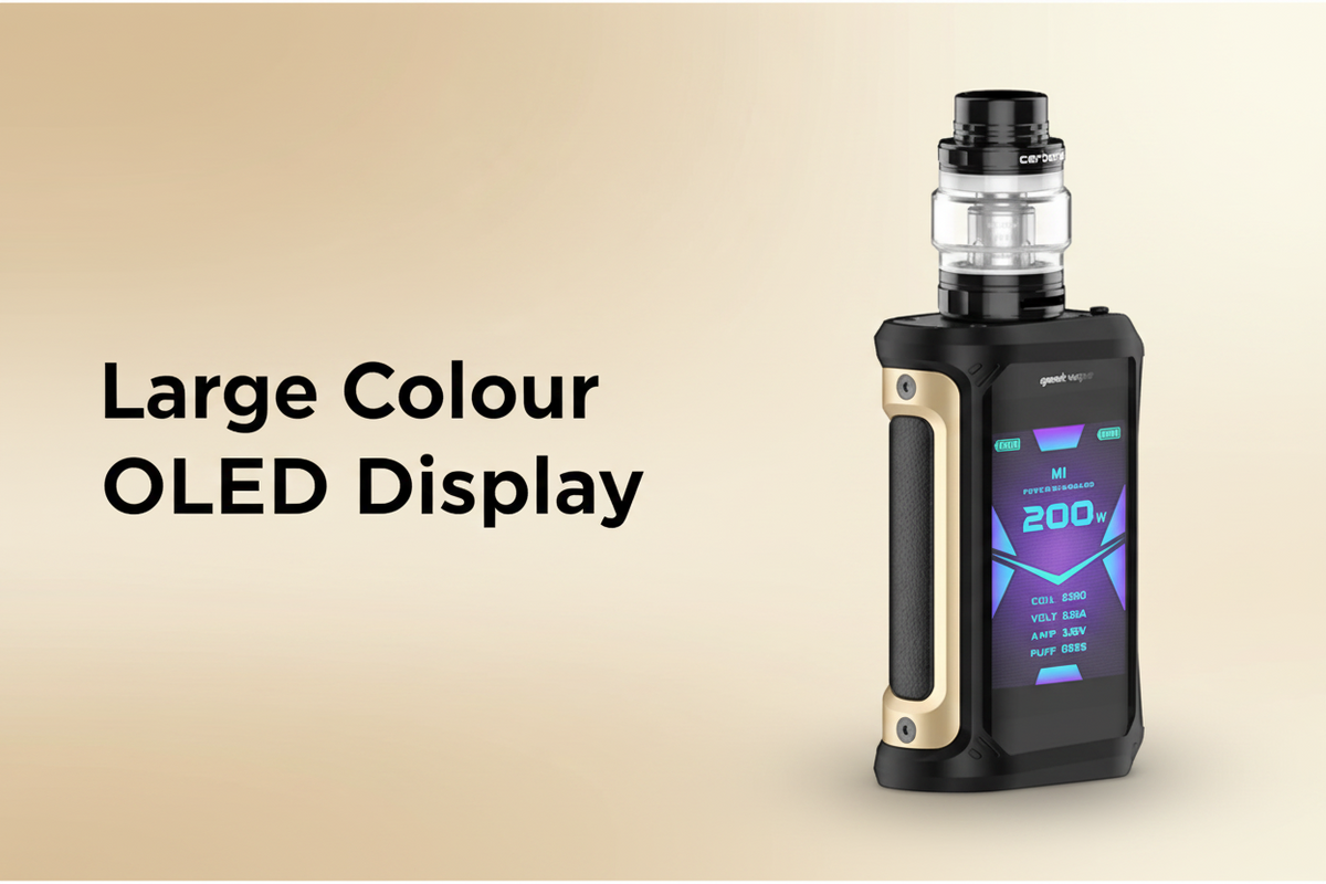 Large Colour OLED Display