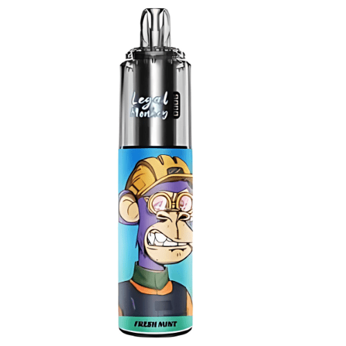Legal Monkey 9000 puffs Disposable Vape Device - 20MG - Eliquid Base - Fresh Mint