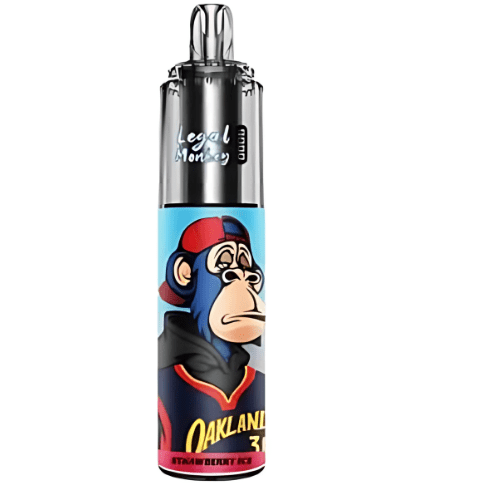 Legal Monkey 9000 puffs Disposable Vape Device - 20MG - Eliquid Base - Strawberry Ice
