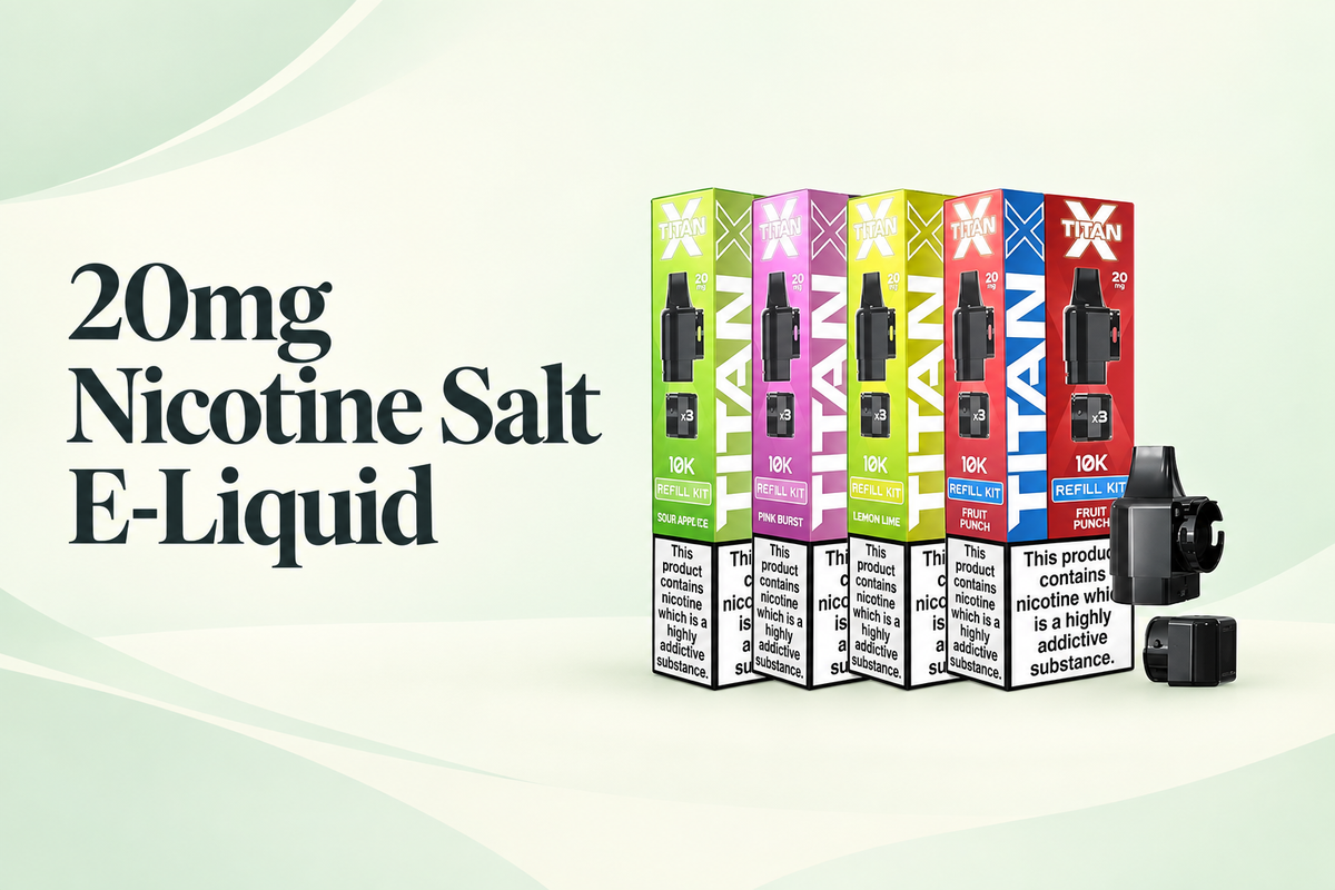 20mg Nicotine Salt E-Liquid