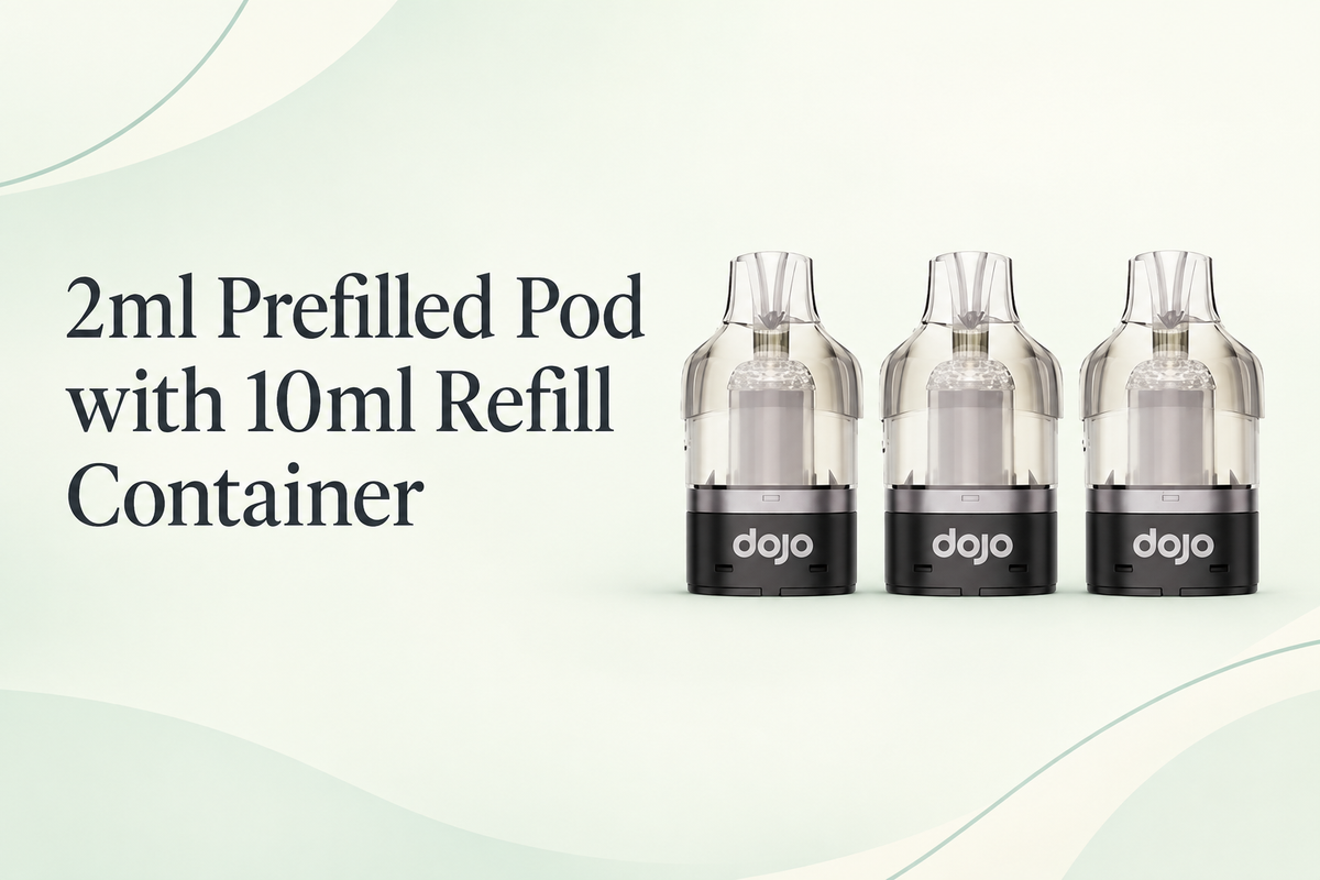 2ml Prefilled Pod with 10ml Refill Container