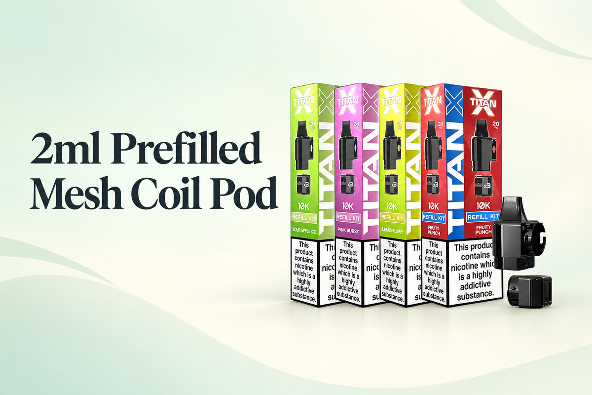 2ml Prefilled Mesh Coil Pod