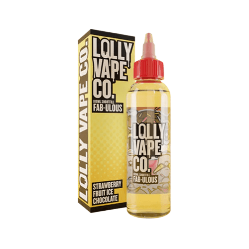 Lolly Vape Co 100ml Shortfill - Eliquid Base - Fab - Ulous