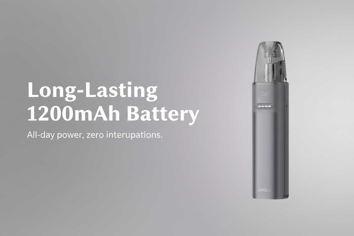 Long-Lasting 1200mAh Battery