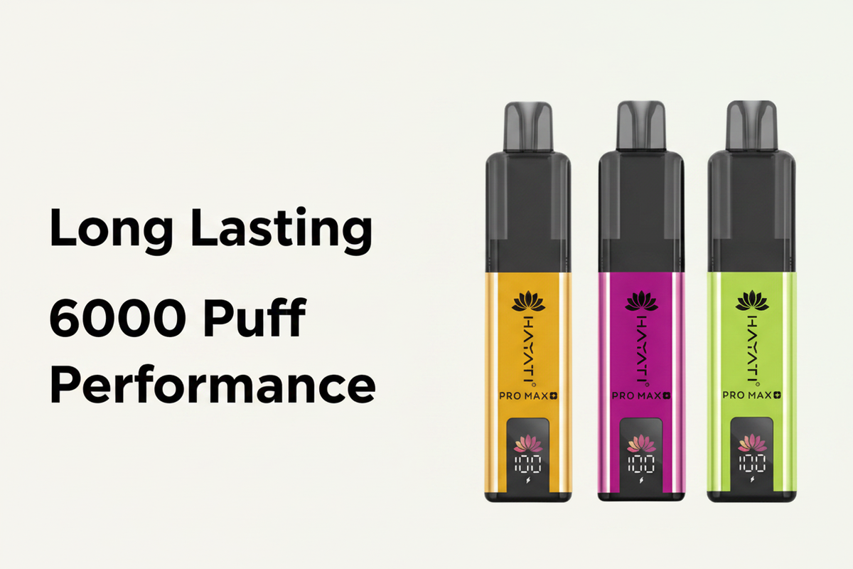 Long Lasting 6000 Puff Performance