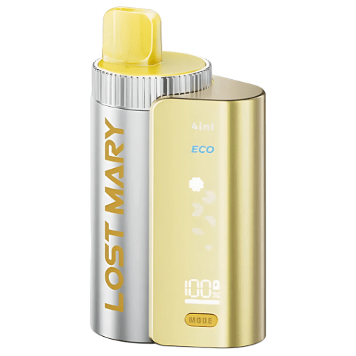 Lost Mary 3200 Puffs 4 in 1 Disposable Vape kit|Pack Of 5 - Eliquid Base - Triple Mango