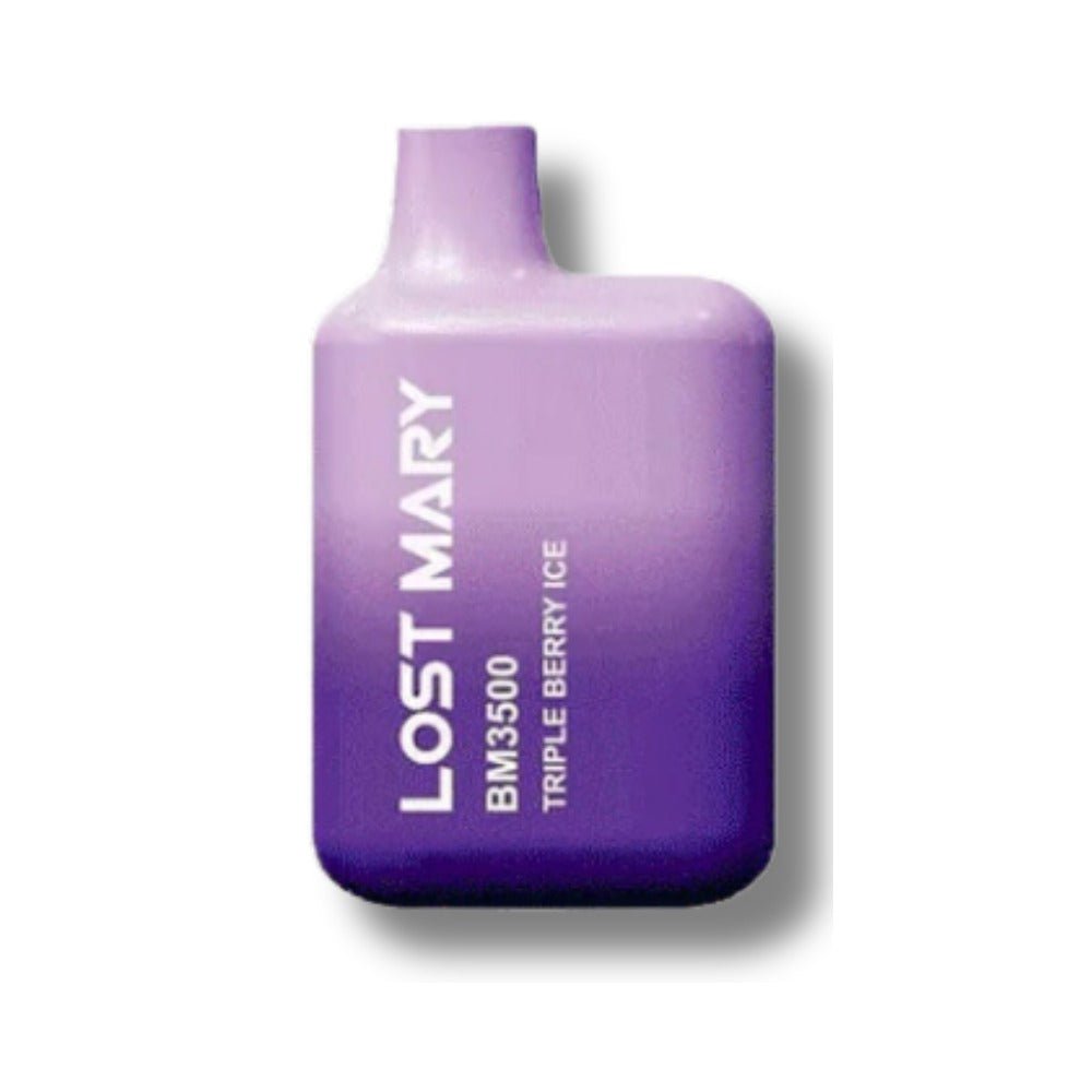 Lost Mary 3500 Disposable Vape - 1Box - Eliquid Base - Blackberry strawberry blueberry