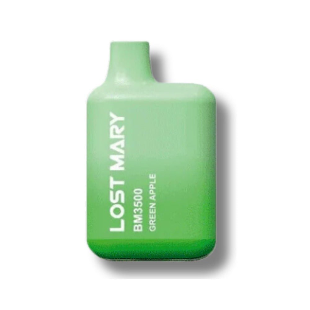 Lost Mary 3500 Disposable Vape - 1Box - Eliquid Base - Green Apple
