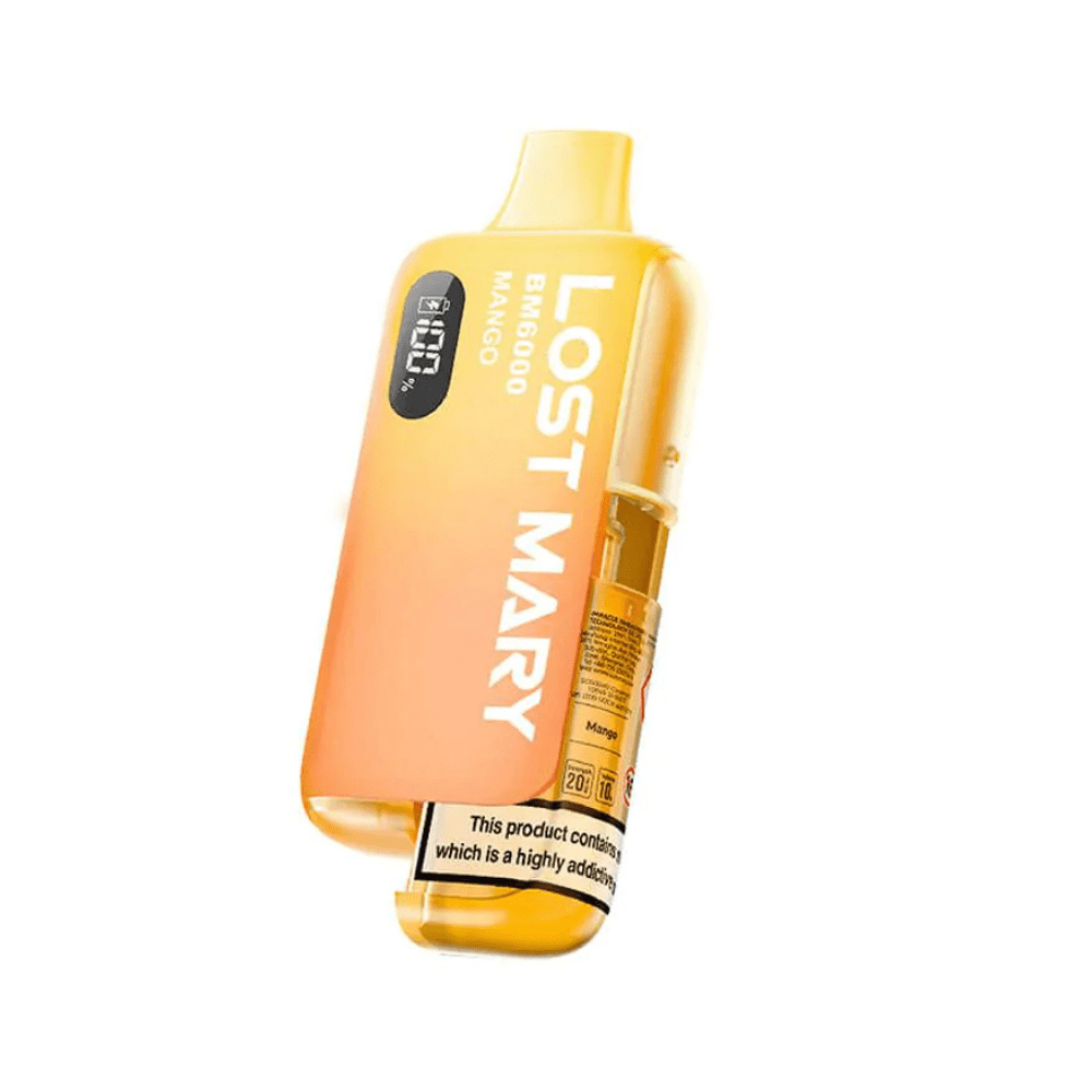 Lost Mary BM 6000 Prefilled Pod Kit - Eliquid Base - Mango