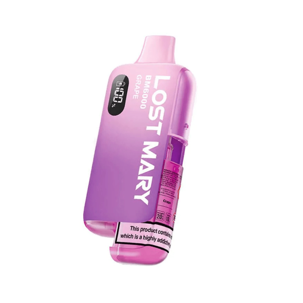 Lost Mary BM 6000 Prefilled Pod Kit - Eliquid Base - Grape