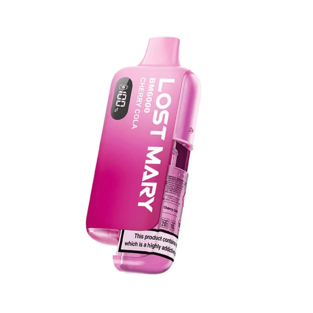 Lost Mary BM 6000 Prefilled Pod Kit - Eliquid Base - Cherry Cola