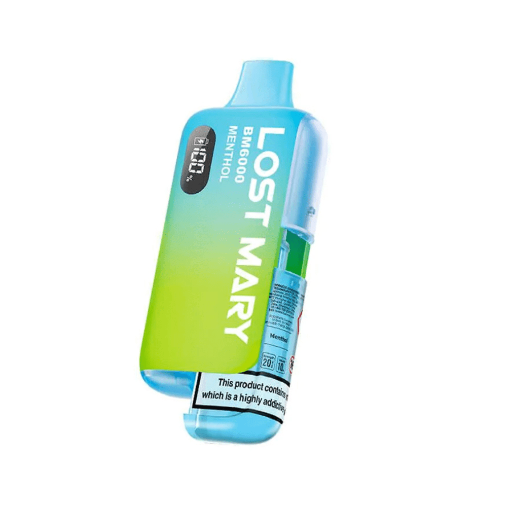 Lost Mary BM 6000 Prefilled Pod Kit - Eliquid Base - Menthol
