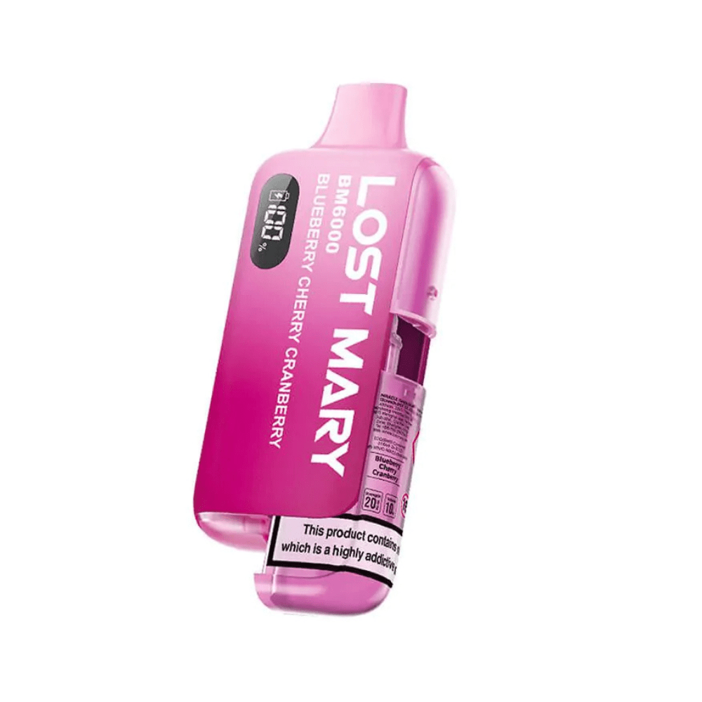 Lost Mary BM 6000 Prefilled Pod Kit - Eliquid Base - Blueberry Cherry Cranberry