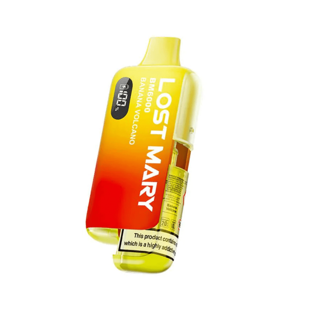 Lost Mary BM 6000 Prefilled Pod Kit - Eliquid Base - Banana Volcano