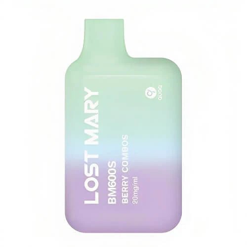 Lost Mary BM600 pod kit featuring sweet and tangy berry combos flavor.