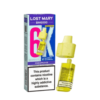 Lost Mary BM6000 Refill Container + Prefilled Pods