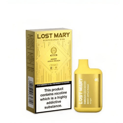 Lost Mary BM600S Gold Edition Disposable Vape Device-Berry Apple Peach