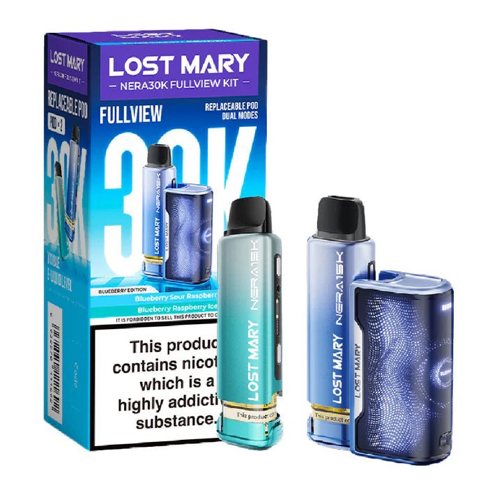 Lost Mary Nera 30K Disposable Vape Device,  Blueberry Edition