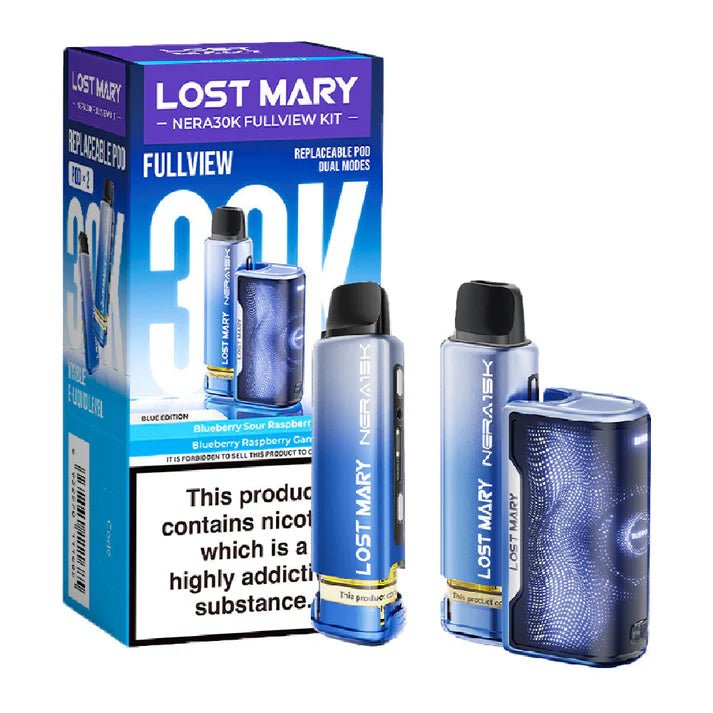 Lost Mary Nera 30K Disposable Vape Device,  Blue Edition