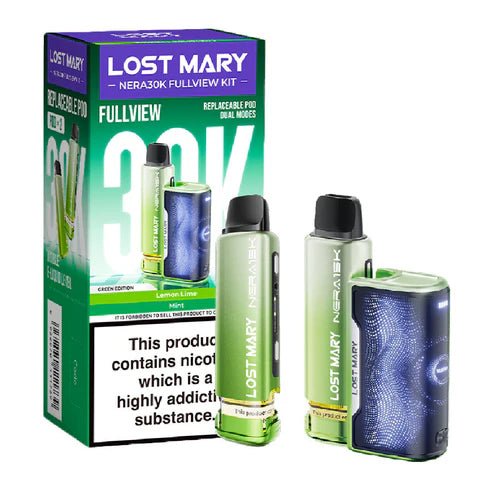 Lost Mary Nera 30K Disposable Vape Device,  Green Edition