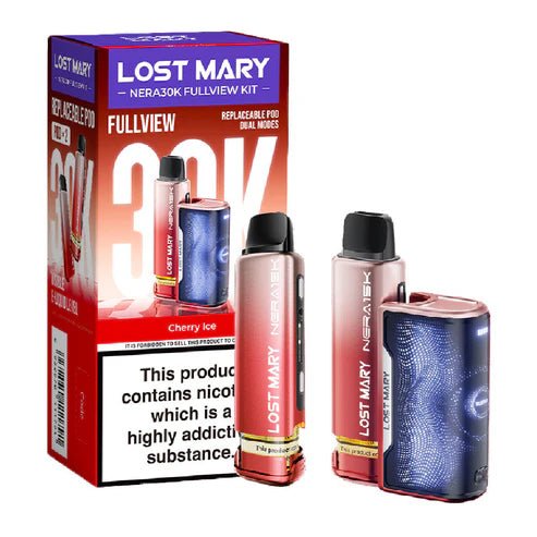 Lost Mary Nera 30K Disposable Vape Device,  Cherry Ice