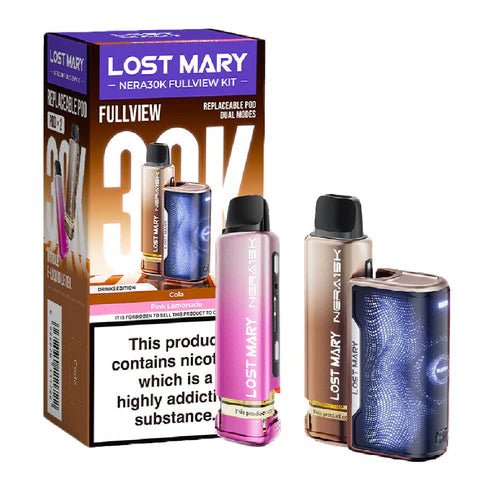 Lost Mary Nera 30K Disposable Vape Device, Drinks Edition