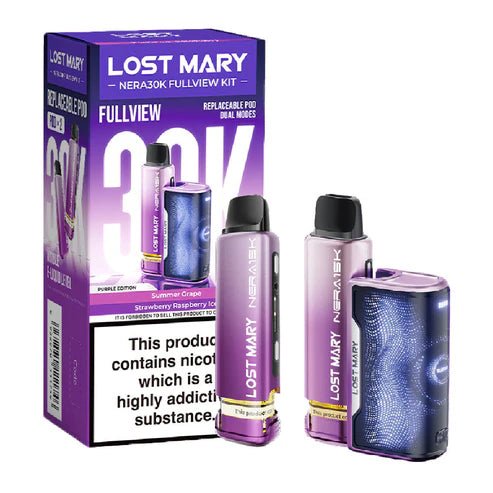 Lost Mary Nera 30K Disposable Vape Device,  Purple Edition