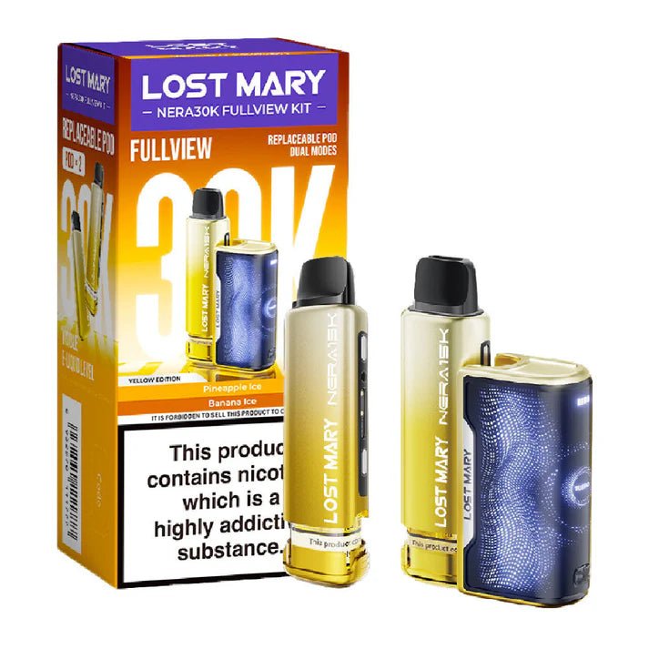 Lost Mary Nera 30K Disposable Vape Device, Yellow Edition