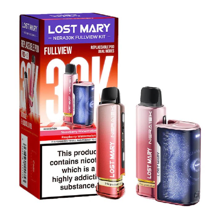 Lost Mary Nera 30K Disposable Vape Device,  Red Edition