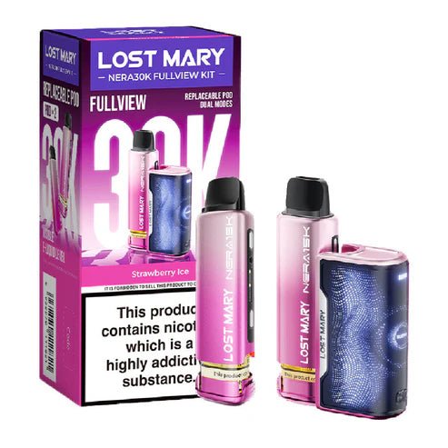 Lost Mary Nera 30K Disposable Vape Device,  Strawberry Ice
