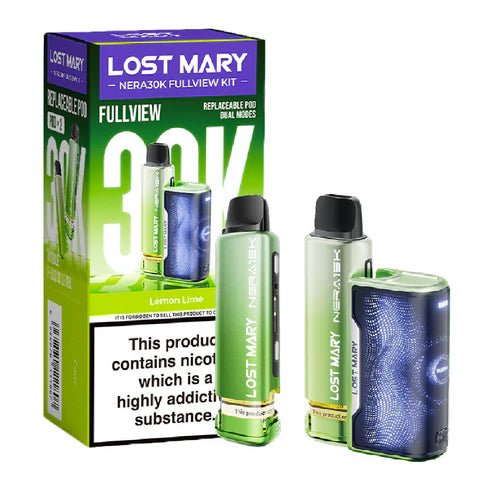 Lost Mary Nera 30K Disposable Vape Device,  Lemon Lime