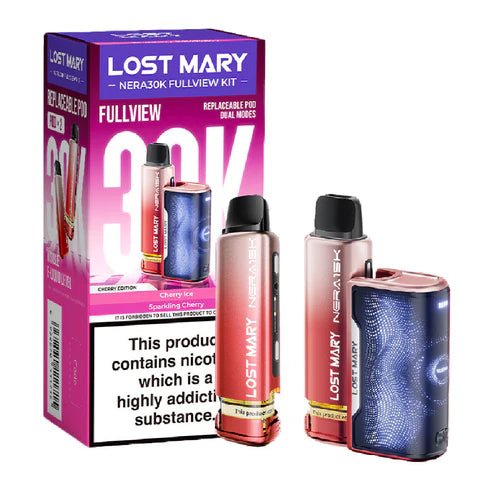 Lost Mary Nera 30K Disposable Vape Device,  Cherry Edition