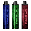 Lost Temple 3500 Disposable Vape Device - Eliquid Base - Black