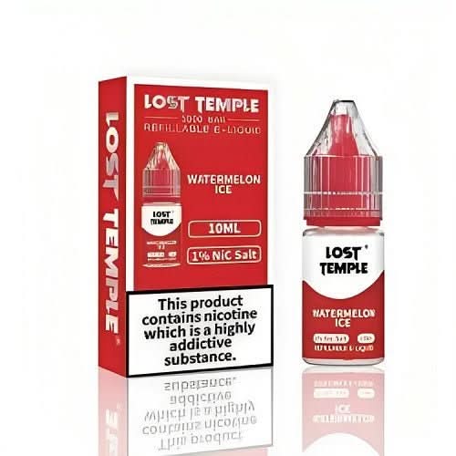 Lost Temple Nic Salts 10ml - Box Of 10  - Watermelon