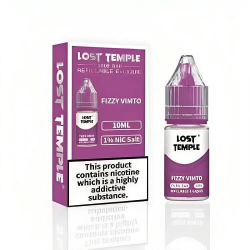 Lost Temple Nic Salts 10ml - Box Of 10 - Fizzy VMT