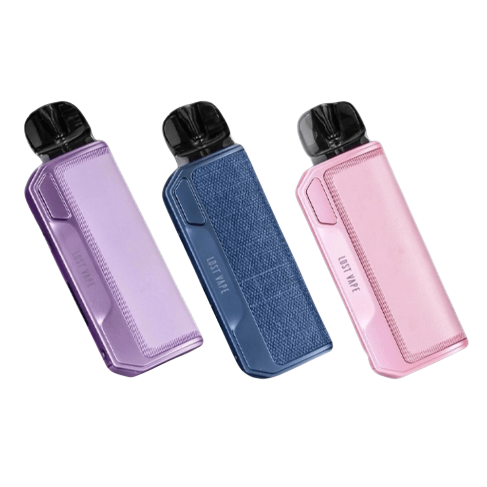 Lost Vape Thelema Elite S Pod Kit - Eliquid Base - Black Carbon