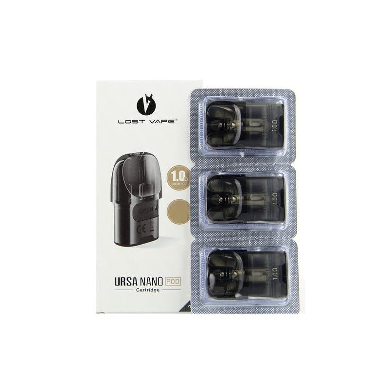 LOST VAPE URSA NANO POD CARTRIDGE - Eliquid Base - 1.0ohm