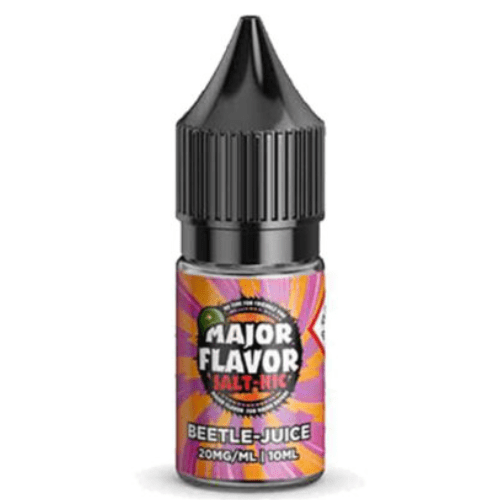 Major Flavor Nic Salts 10ml - Pack of 5 - Eliquid Base - Beetle - Juice