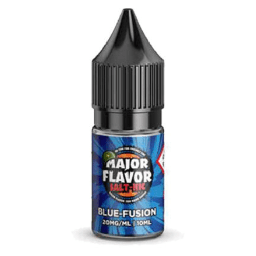 Major Flavor Nic Salts 10ml - Pack of 5 - Eliquid Base - Blue - Fusion