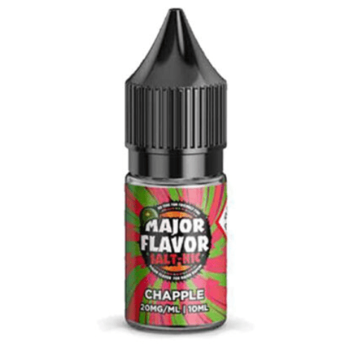 Major Flavor Nic Salts 10ml - Pack of 5 - Eliquid Base - Chapple