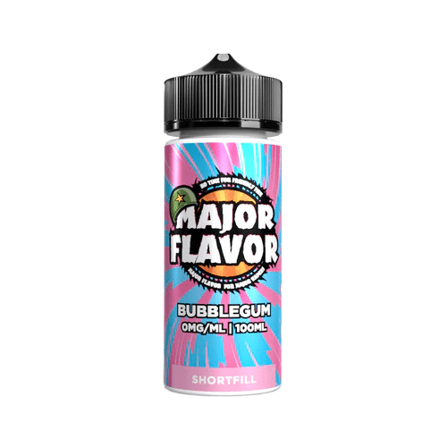 Major Flavor Shortfill 100ML E Liquid , Bubblegum