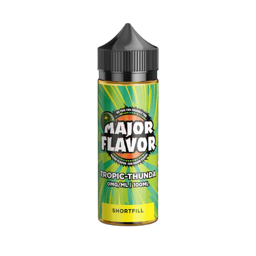 Major Flavor Shortfill 100ML E Liquid , Tropic - Thunda