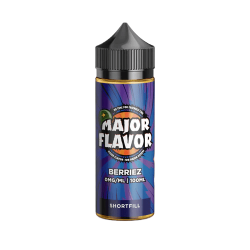 Major Flavor Shortfill 100ML E Liquid , Berriez