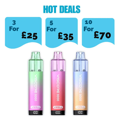 Uwell Viscore 8000 Prefilled Pod Kit