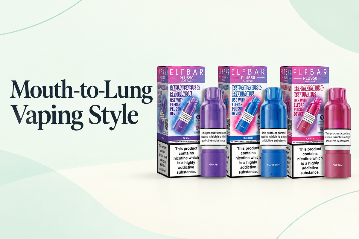 Mouth-to-Lung Vaping Style