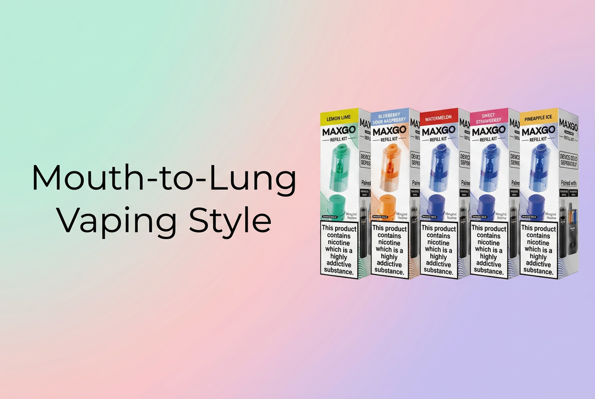 Mouth-to-Lung Vaping Style
