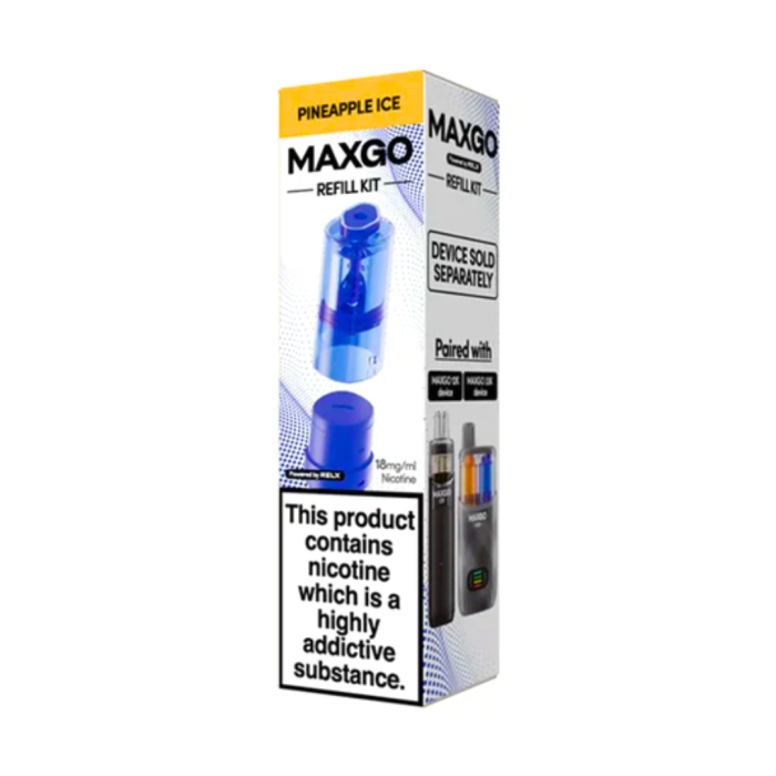 Box of 5 - Relx Maxgo 12K/33K Prefilled Pods Refill