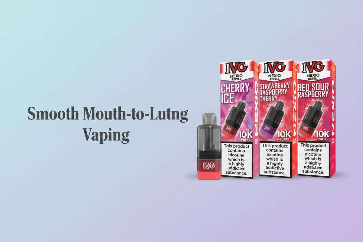 Smooth Mouth-to-Lung Vaping