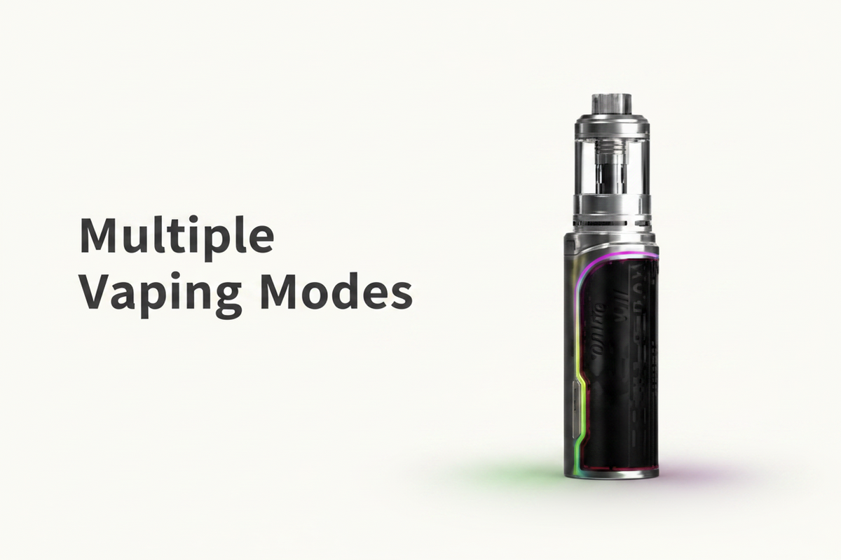 Multiple Vaping Modes