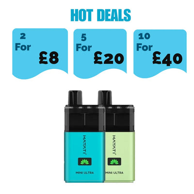 Hayati Mini Ultra 1500 Prefilled Pod Kit